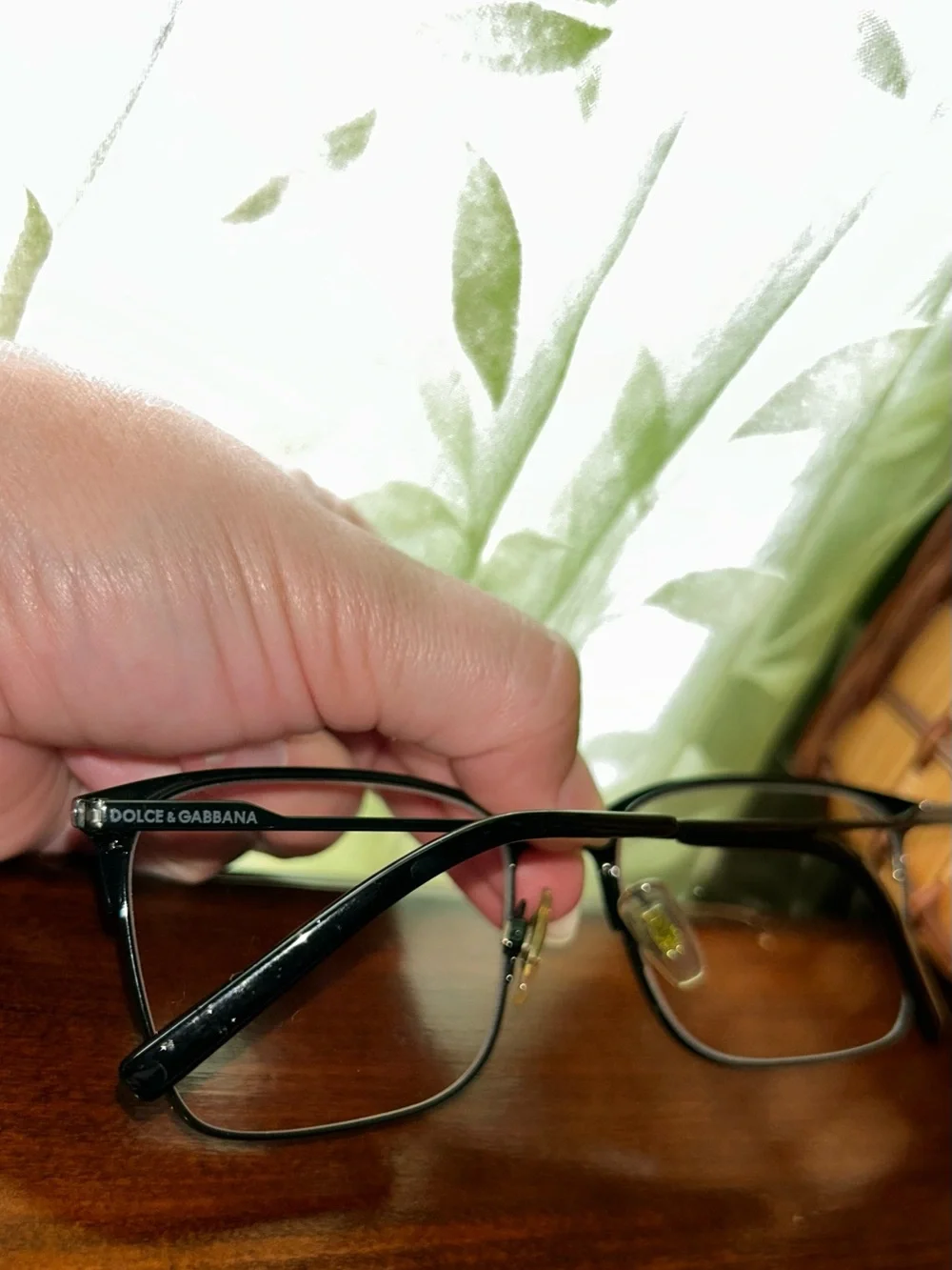 Dolce & Gabbana DG1289-01 Black Eyeglasses 54-17-145 -Preowned-